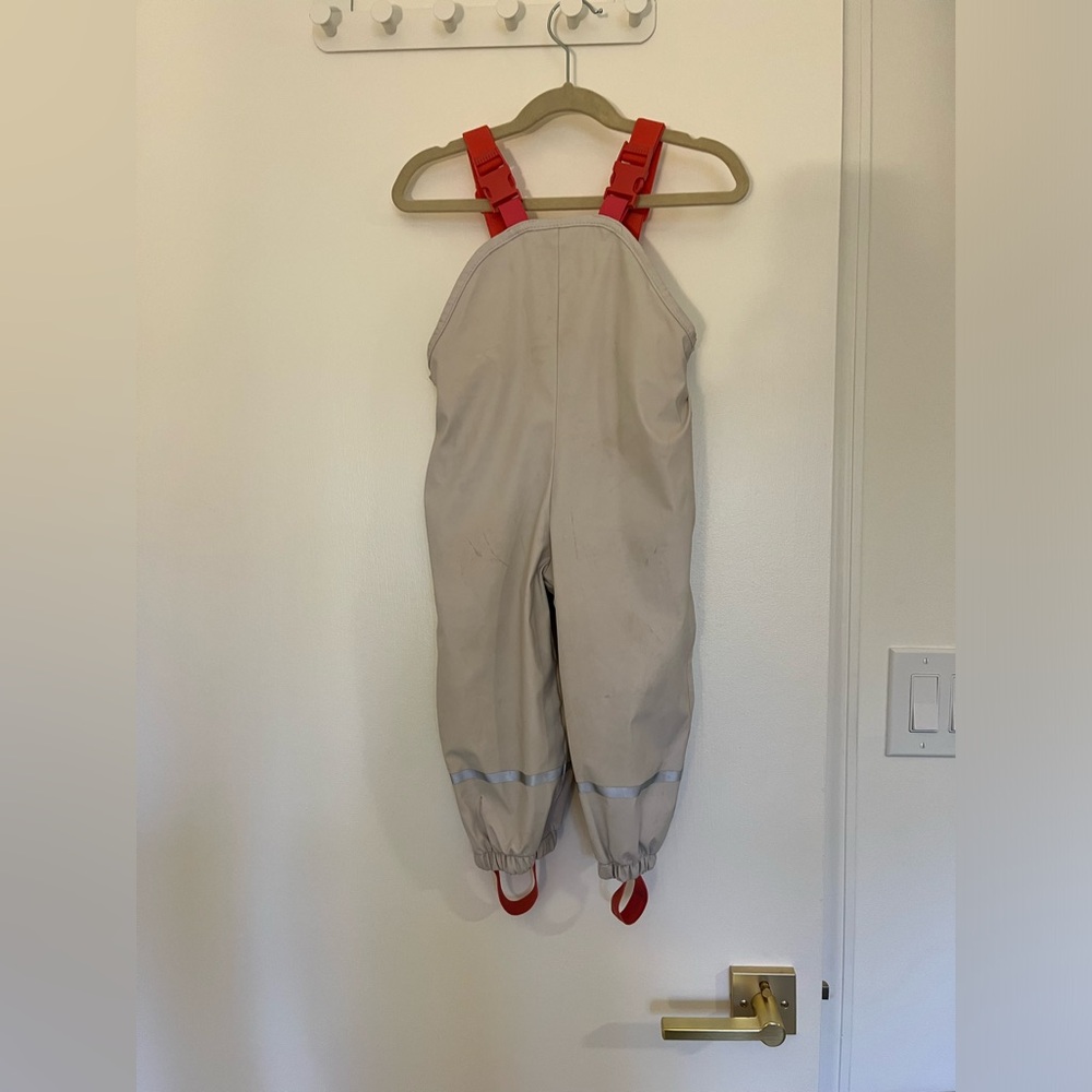 Lupilu Waterproof rain/cool weather overalls